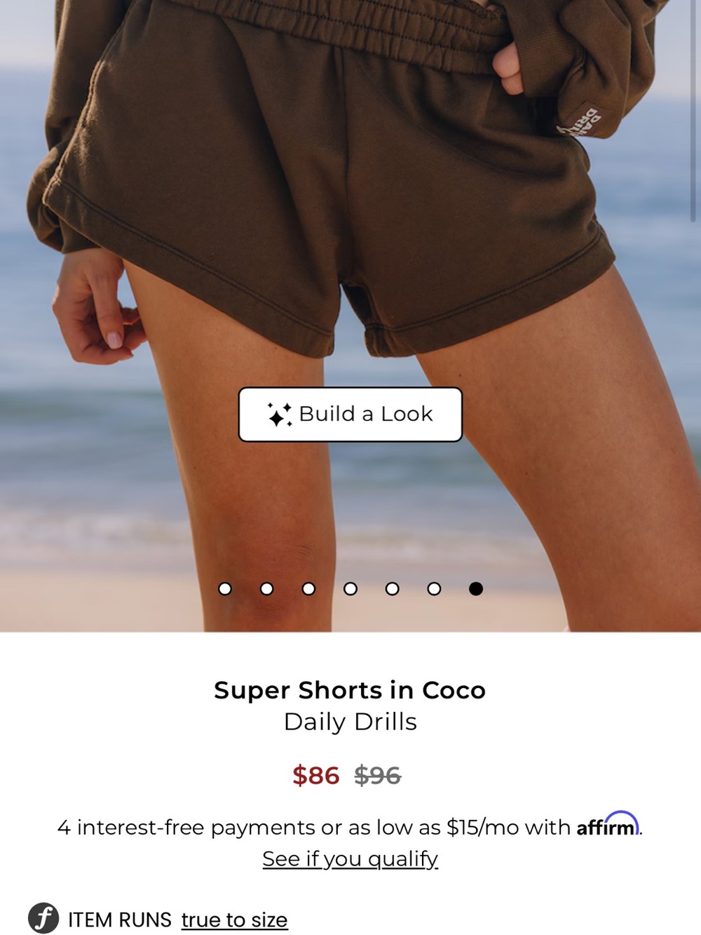 Daily Drills Super Shorts in Coco Brown